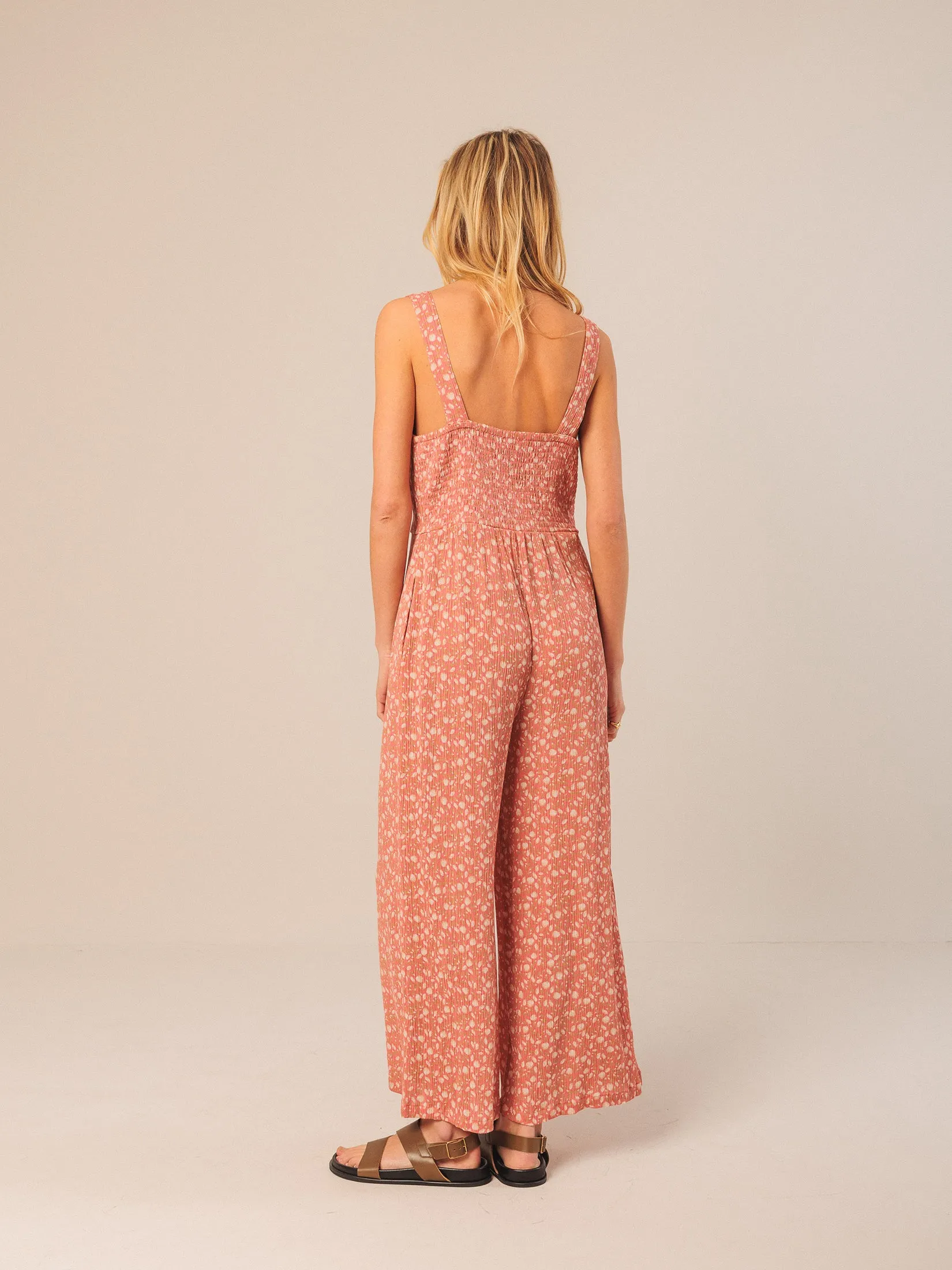 Viscose Crepe Jumpsuit Watermelon sold by Ivalo.com product image thumbnail 2