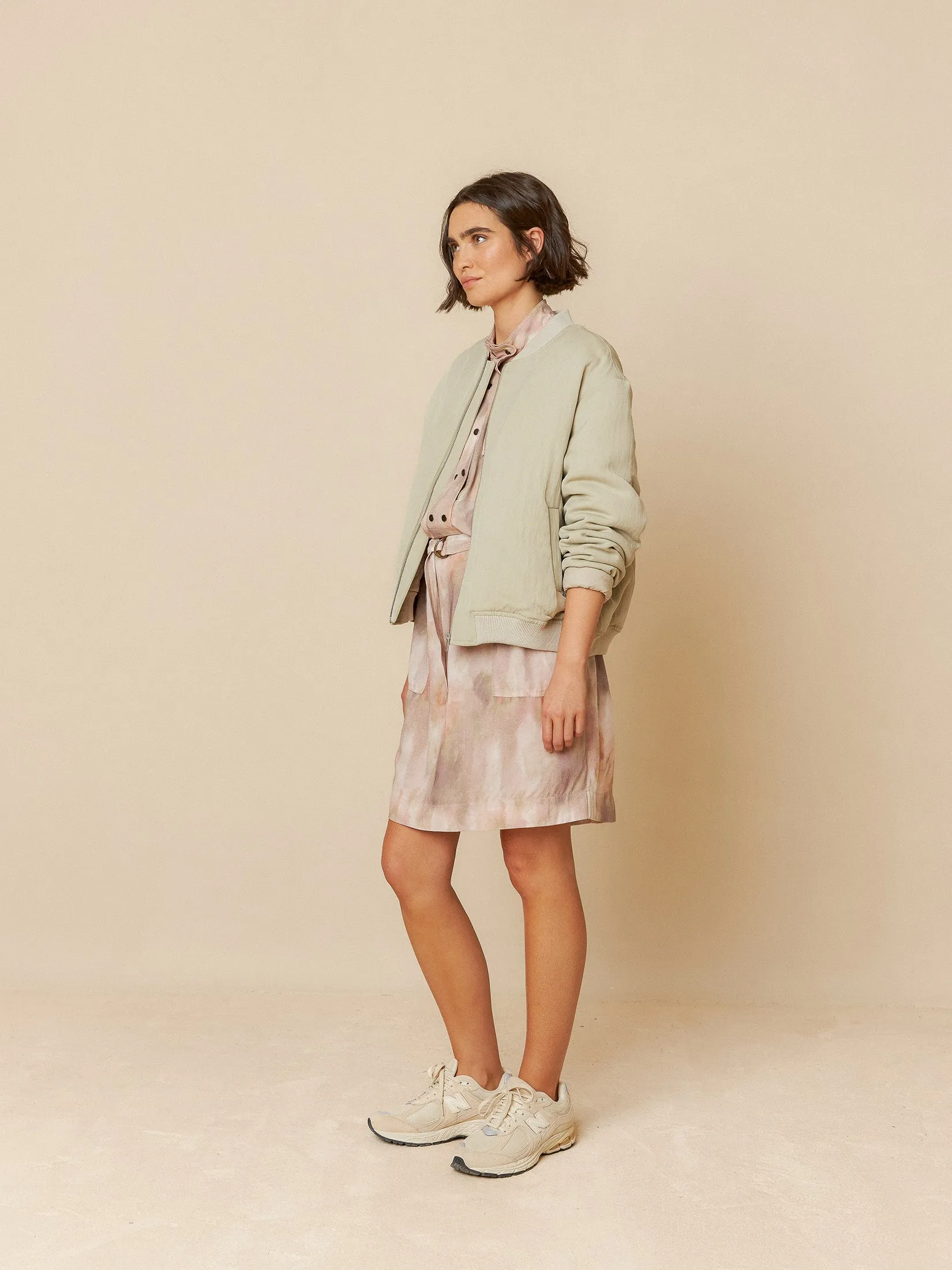 Satin Bomber Jacket Liquen sold by Ivalo.com product image thumbnail 2