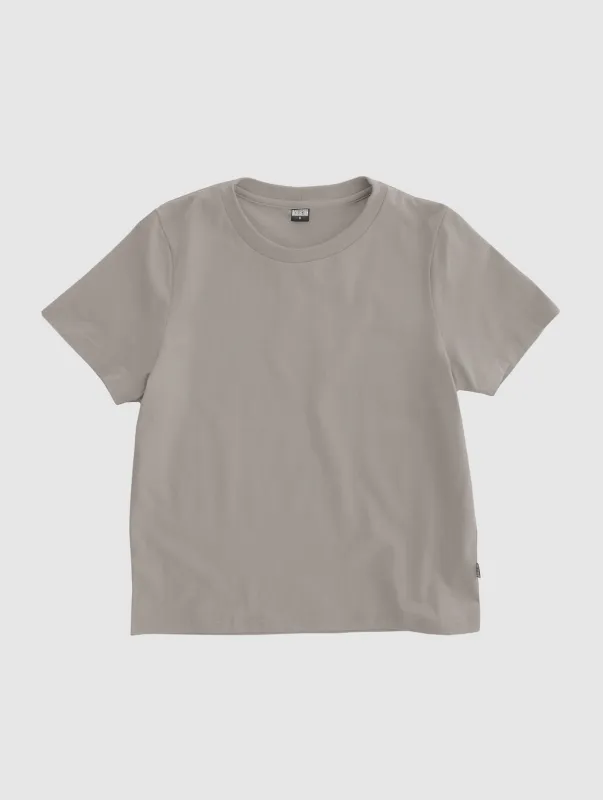 Women's T-Shirt Taupe sold by Ivalo.com