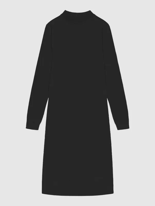 Lilia Tencel Knit Dress Black sold by Ivalo.com