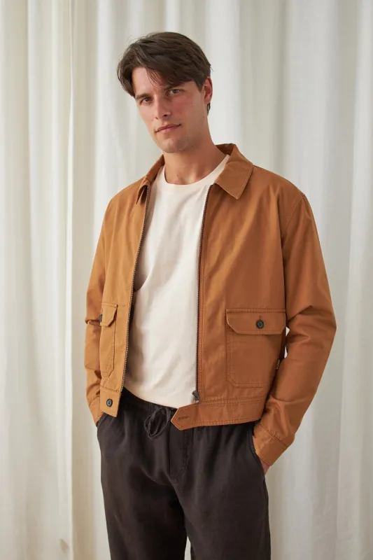 Ansley Jacket Camel Toast sold by Ivalo.com