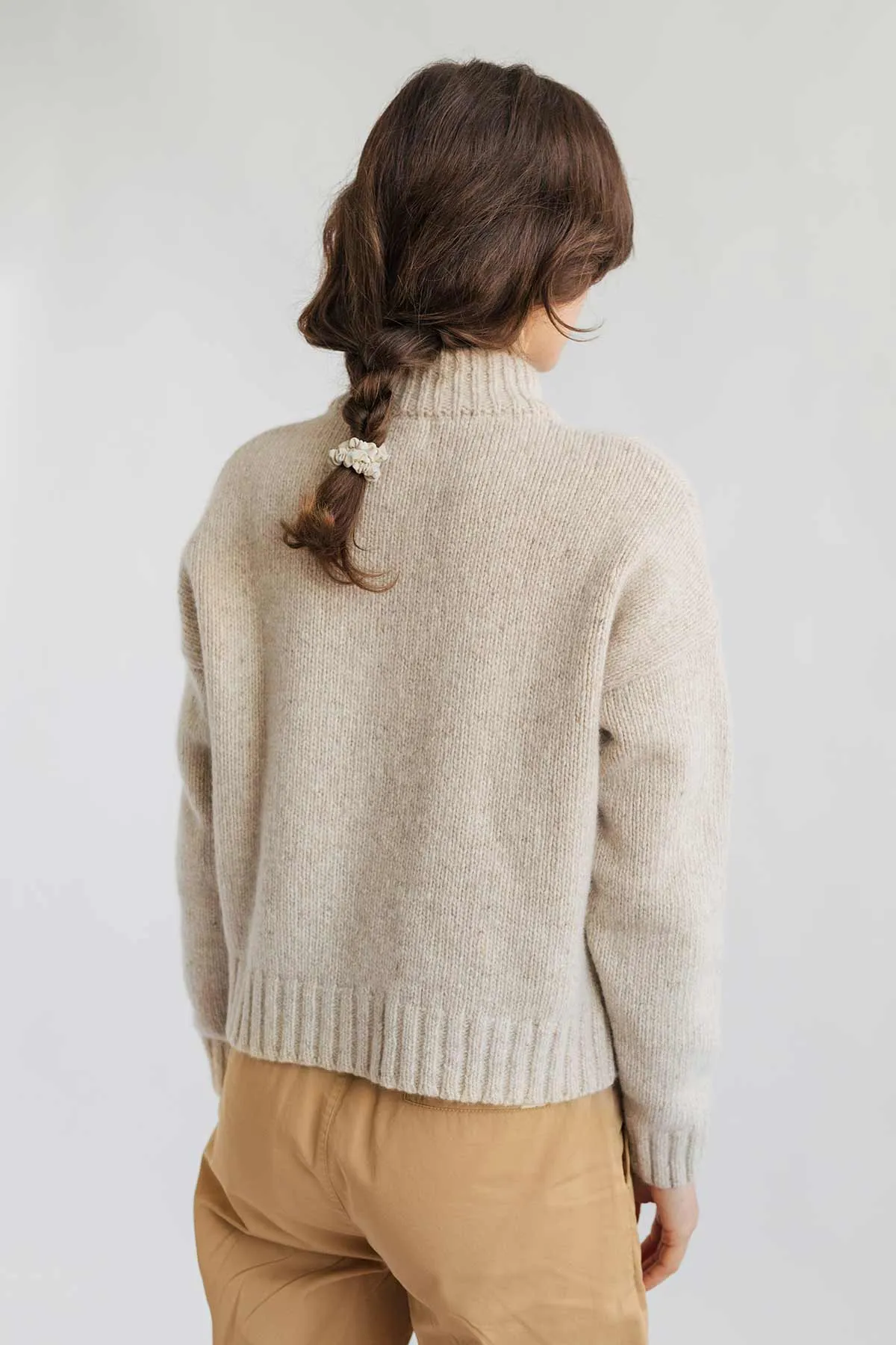 Bangor Merino Cardigan Beige sold by Ivalo.com product image thumbnail 3