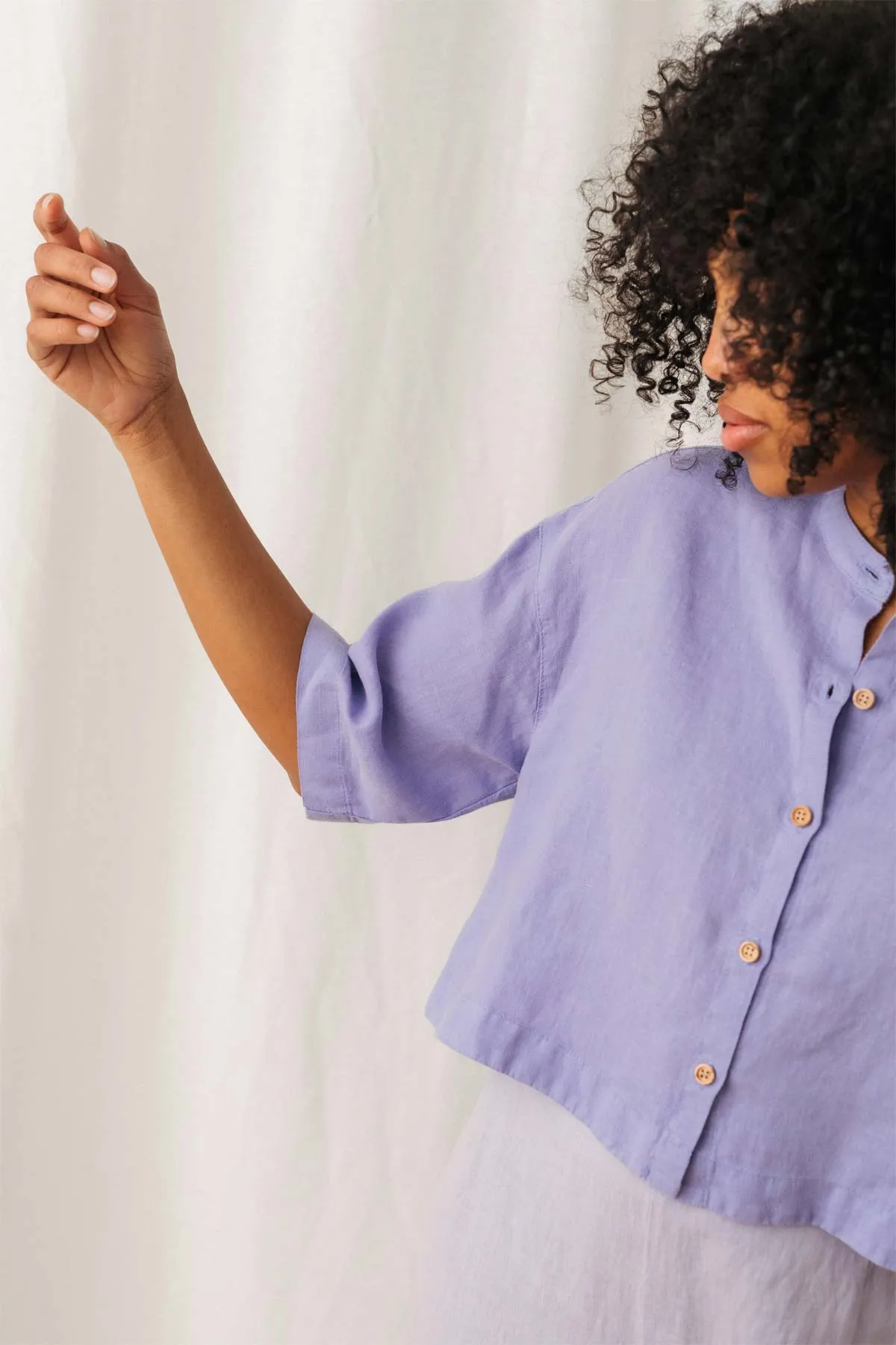 Sandon Shirt Medium Purple sold by Ivalo.com product image thumbnail 4