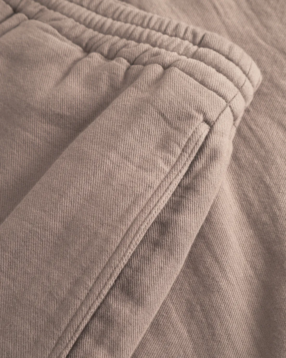 Unisex Wide Pants Washed Brown sold by Ivalo.com product image thumbnail 5