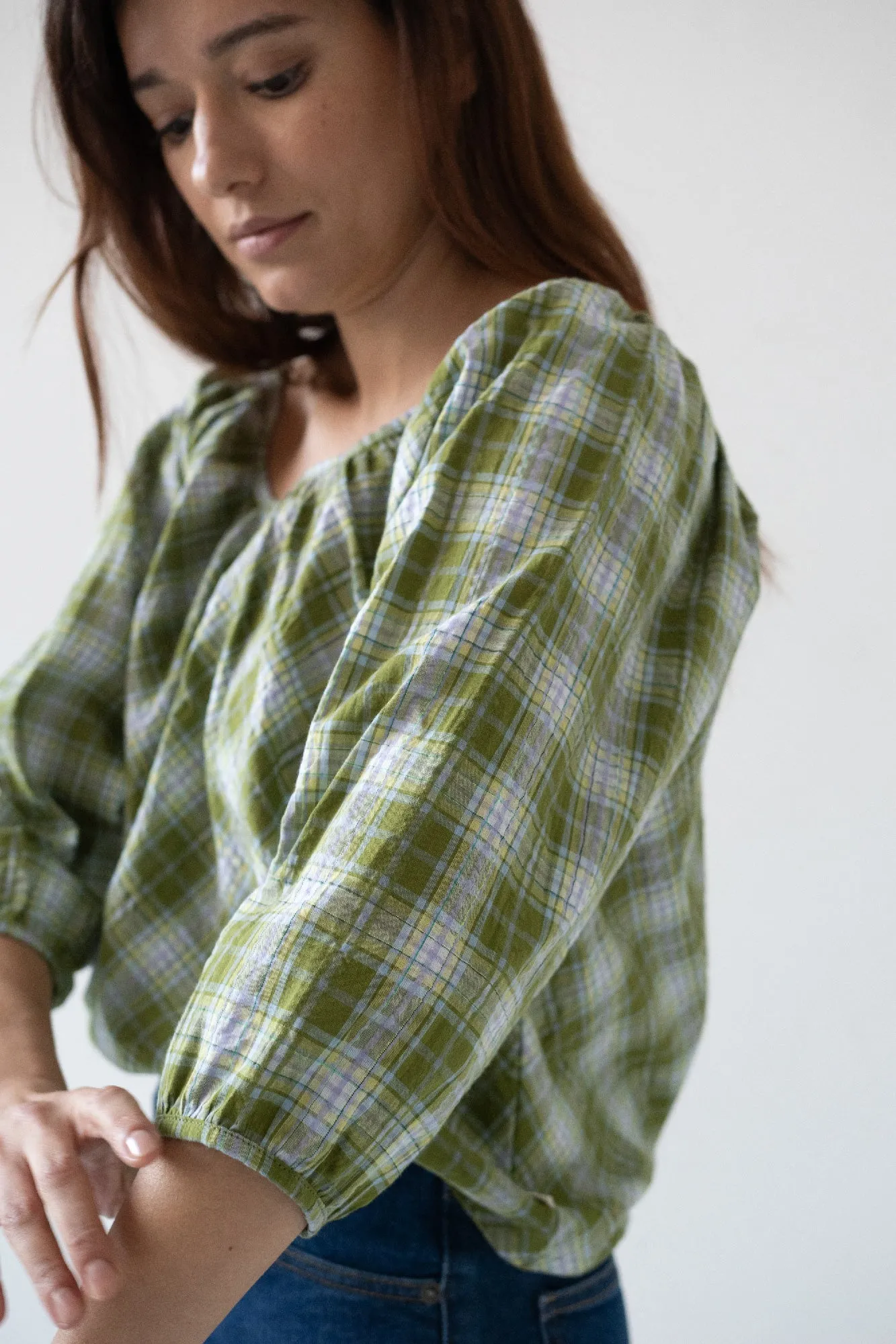 Blossom Top Plaid Green sold by Ivalo.com product image thumbnail 4