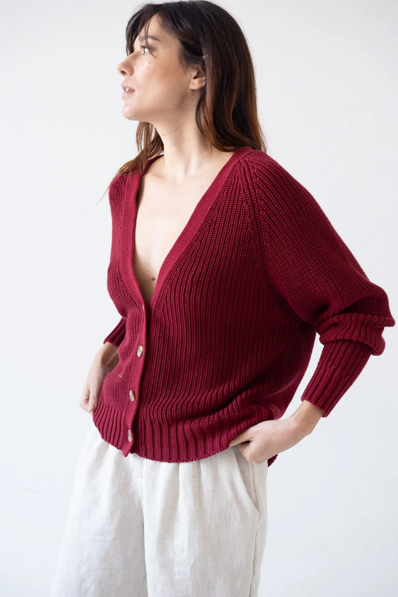 Golah Short Cardigan Red sold by Ivalo.com product image thumbnail 3