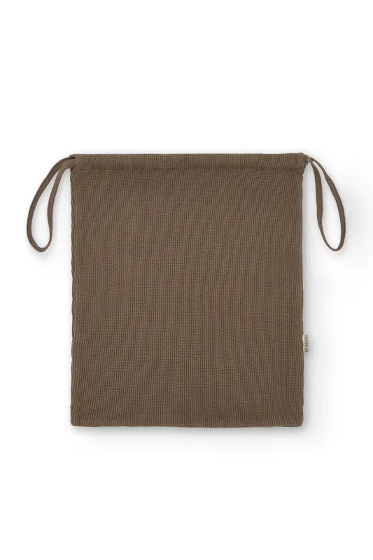 Multipurpose Waffle Pouch Bag Brown sold by Ivalo.com
