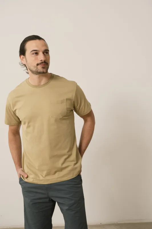 Men's George T-Shirt Beige sold by Ivalo.com