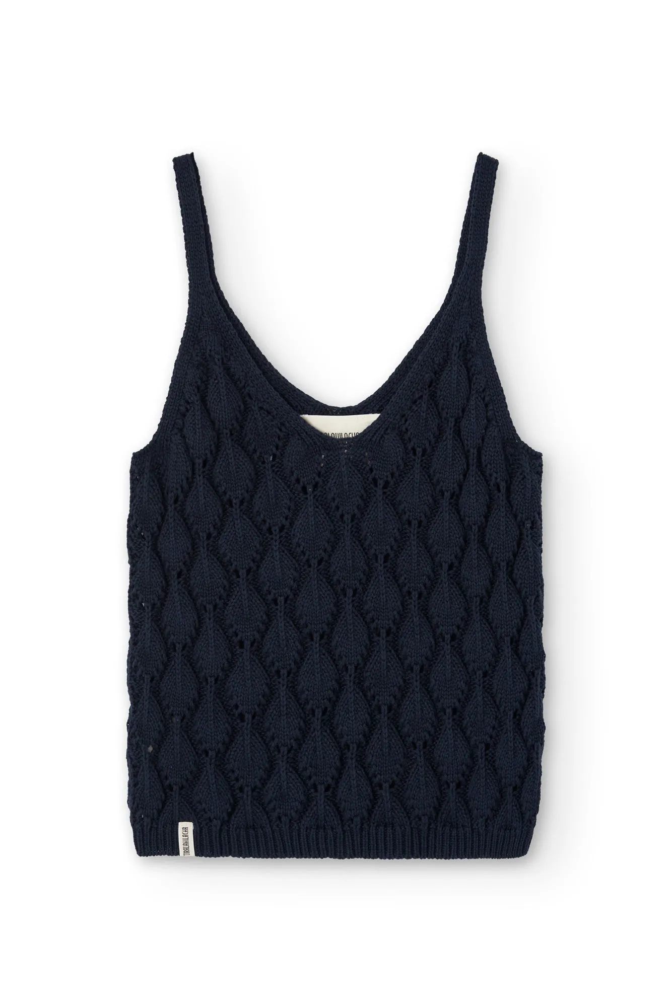 Basile Openwork Tank Top Blue sold by Ivalo.com product image thumbnail 2