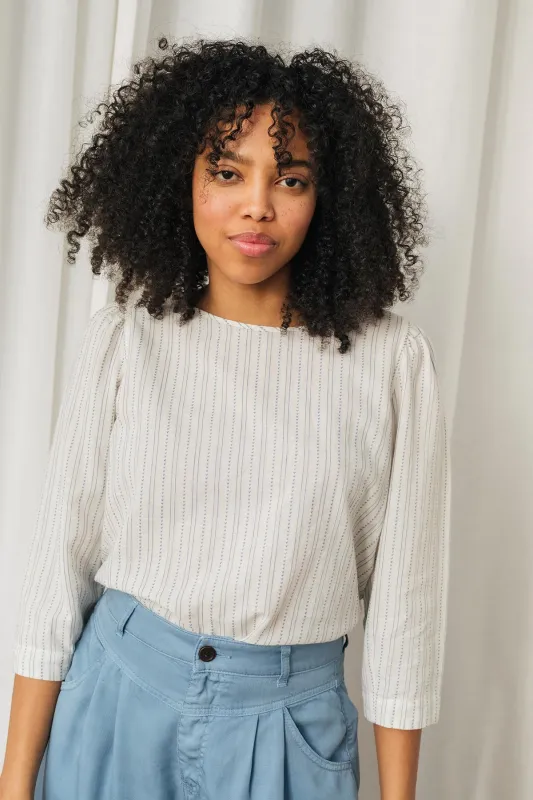 Hana Top Blue Stripes sold by Ivalo.com