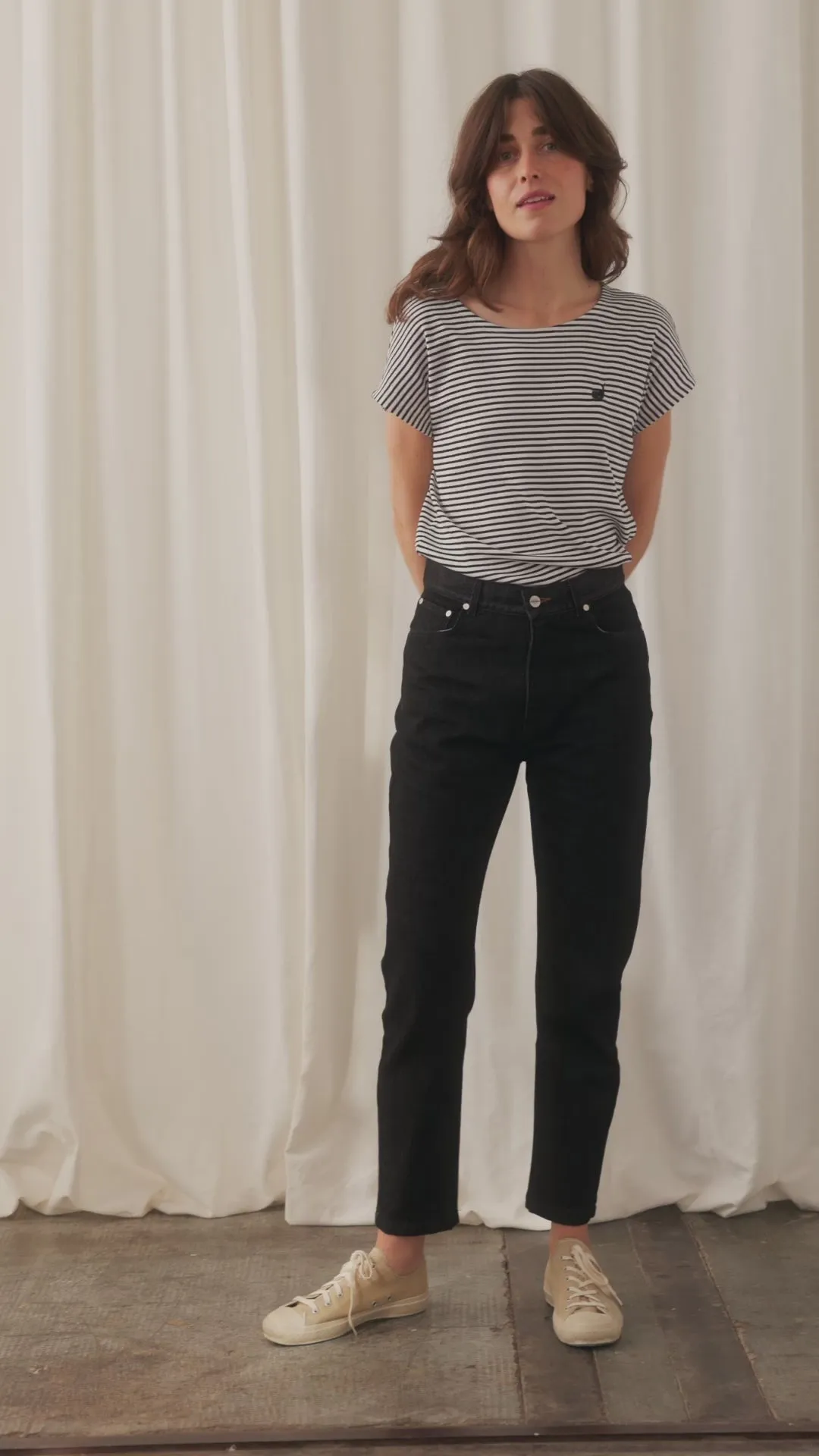 Livo Top Black & Off White sold by Ivalo.com product image thumbnail 5