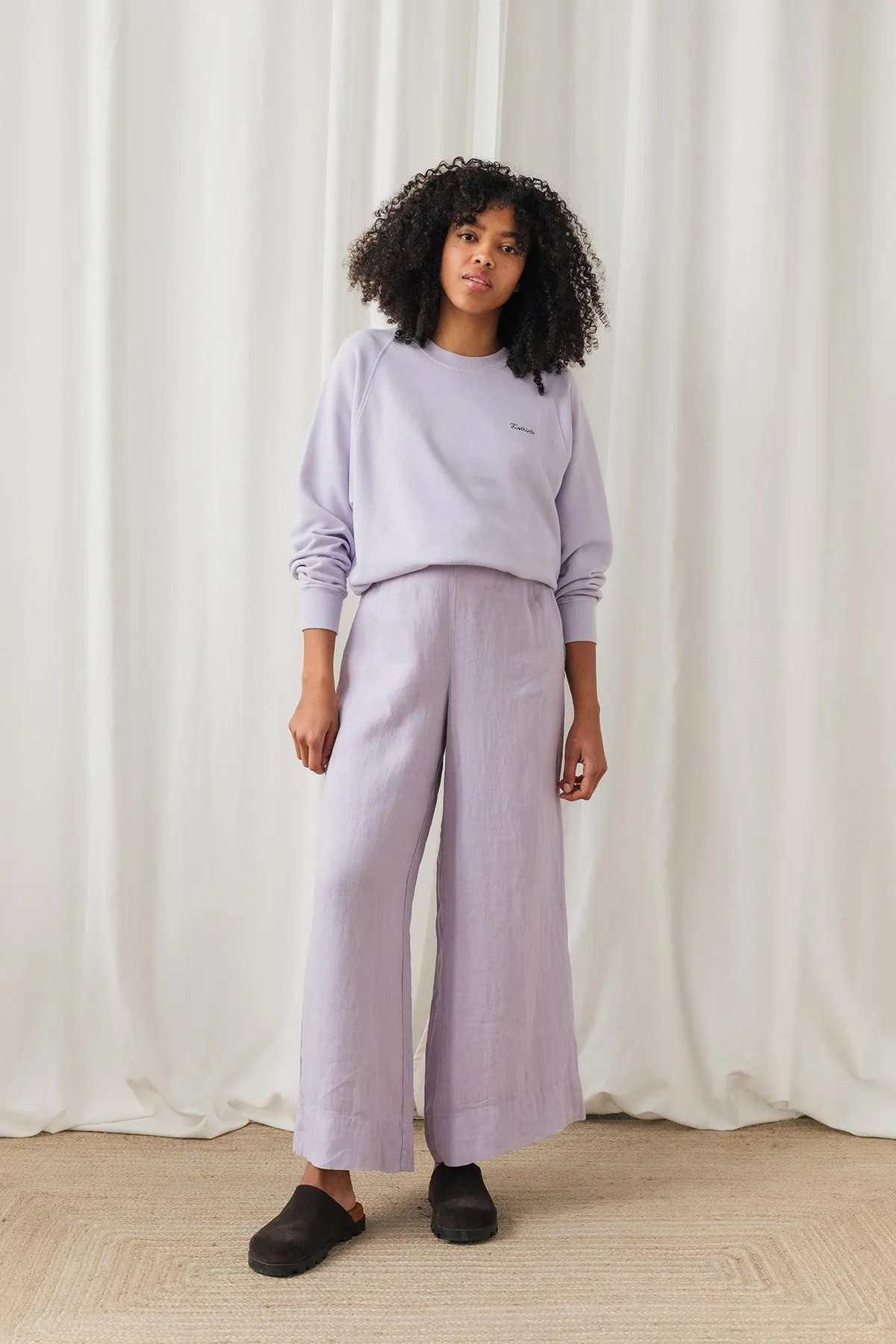 Leskov Sweatshirt Light Purple sold by Ivalo.com