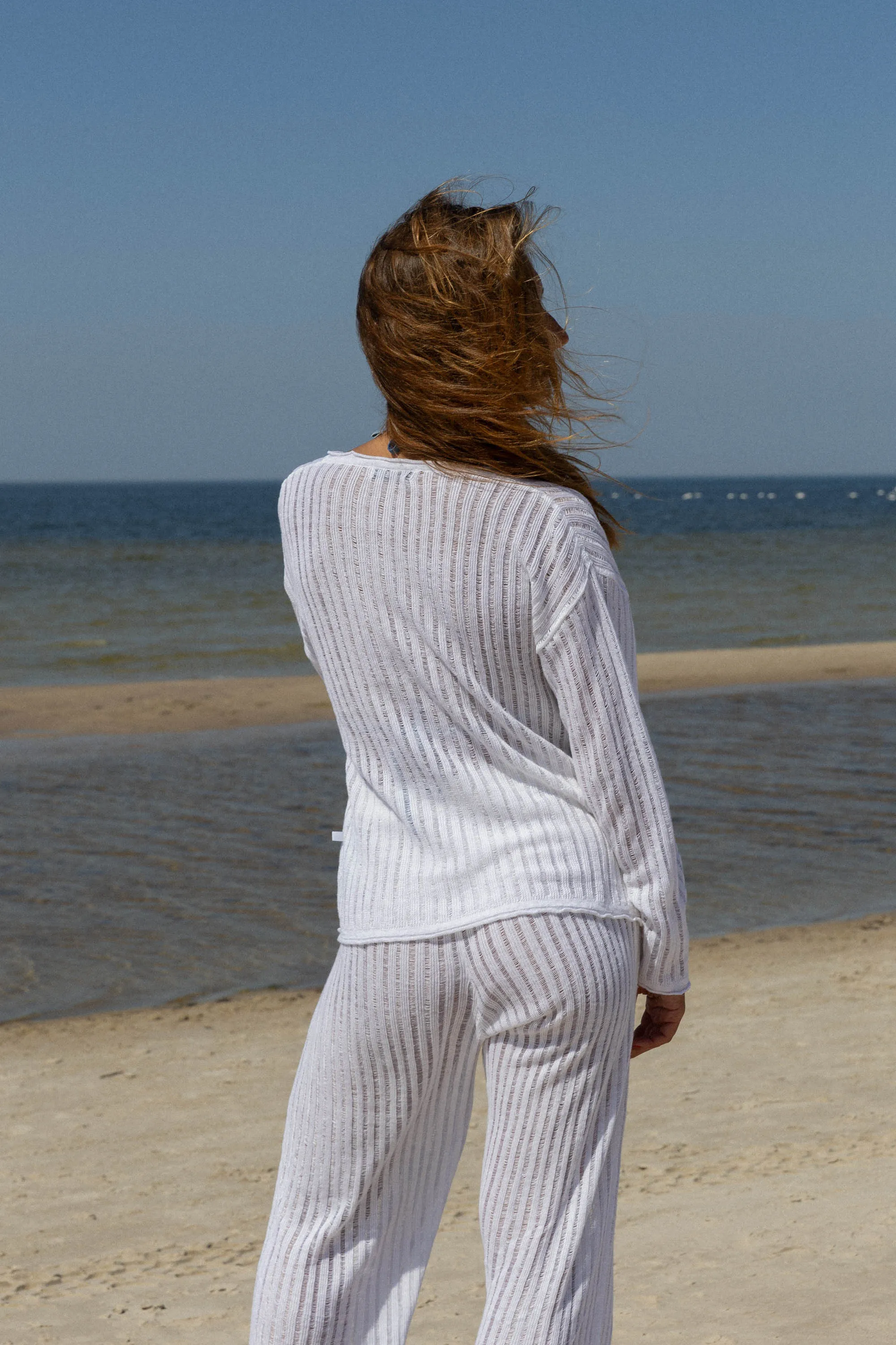 Sole Linen Co-ord White sold by Ivalo.com product image thumbnail 4