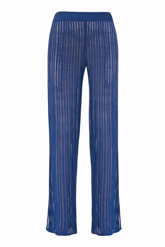 Sole Linen Beach Pants Navy sold by Ivalo.com