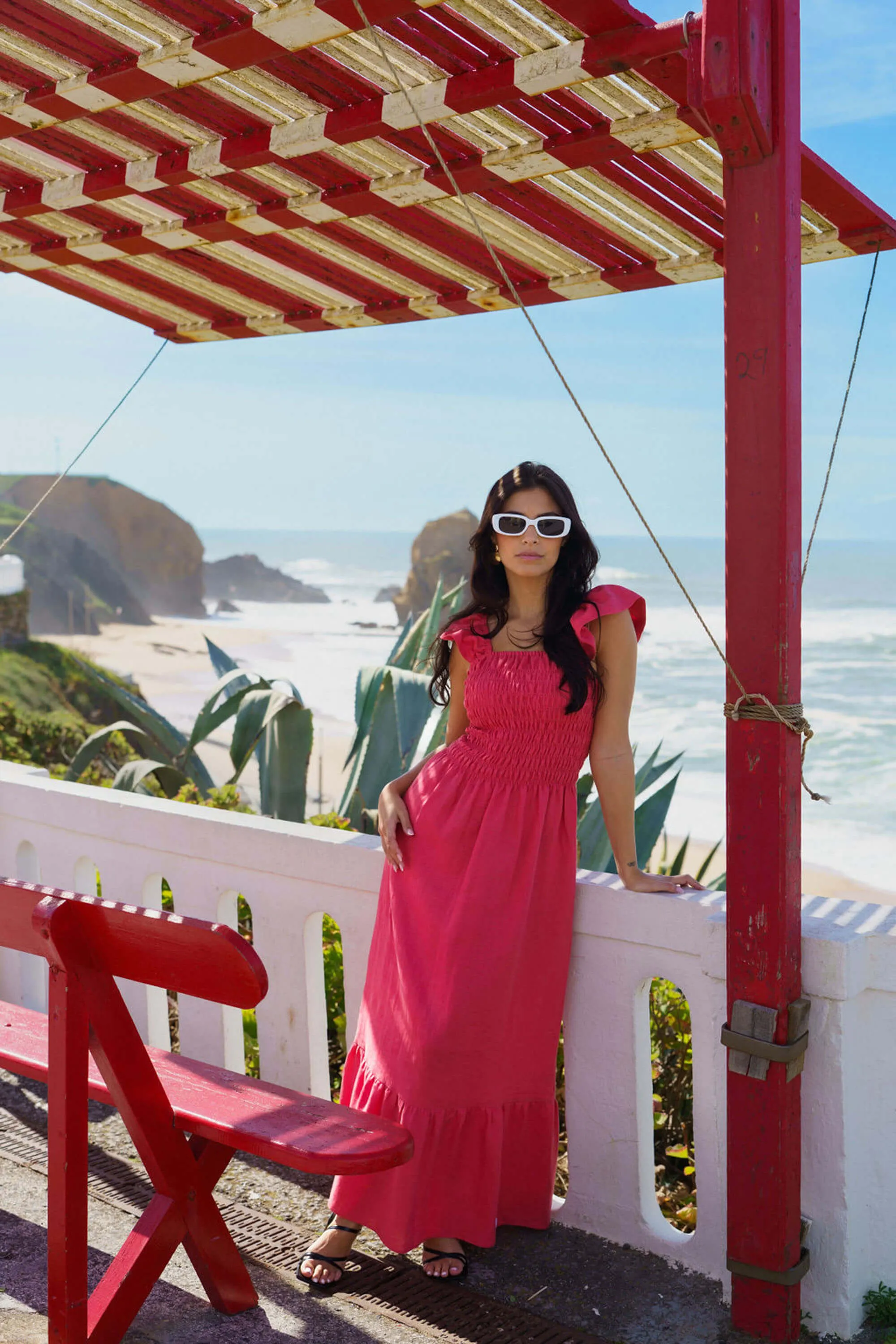 Bianca Dress Sunset Coral sold by Ivalo.com product image thumbnail 4