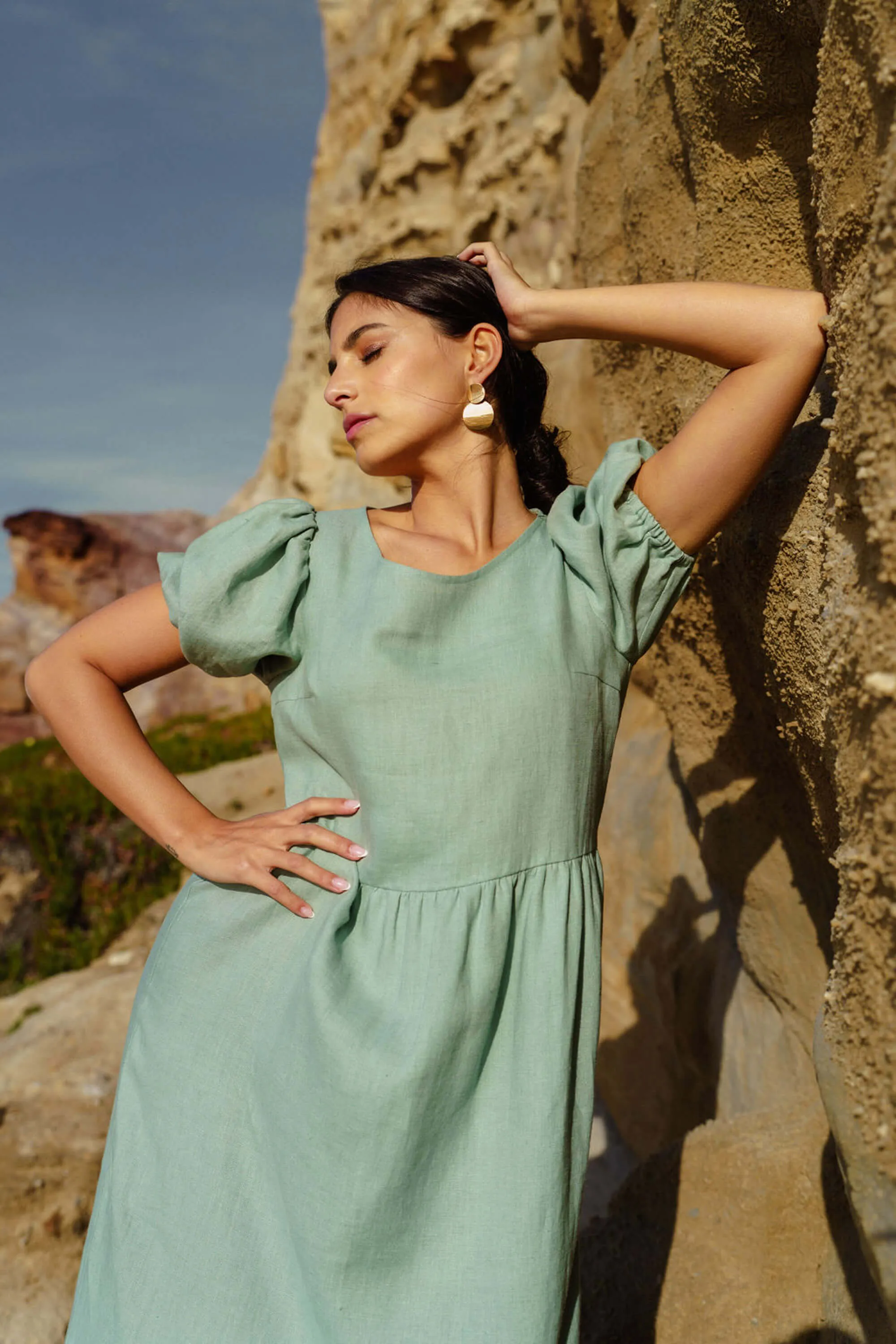 Astrid Dress Desert Sage sold by Ivalo.com product image thumbnail 5