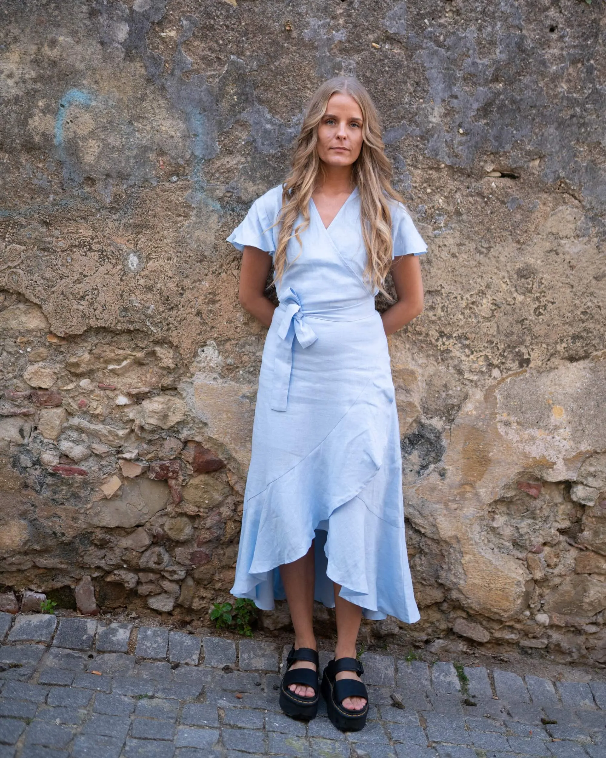 Annika Dress Sky Blue sold by Ivalo.com product image thumbnail 5