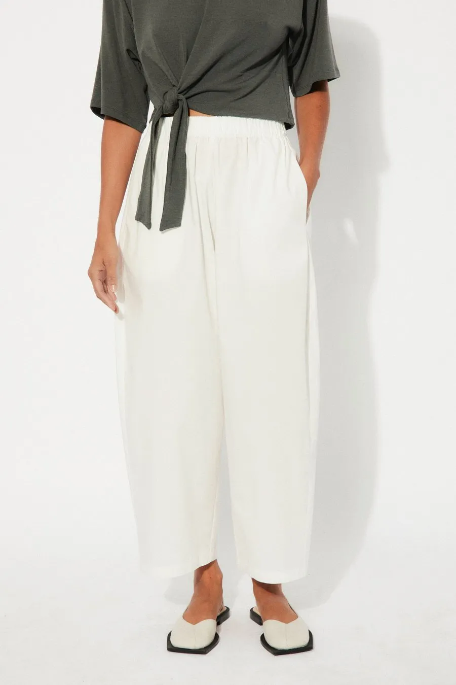 Turin Pants White sold by Ivalo.com