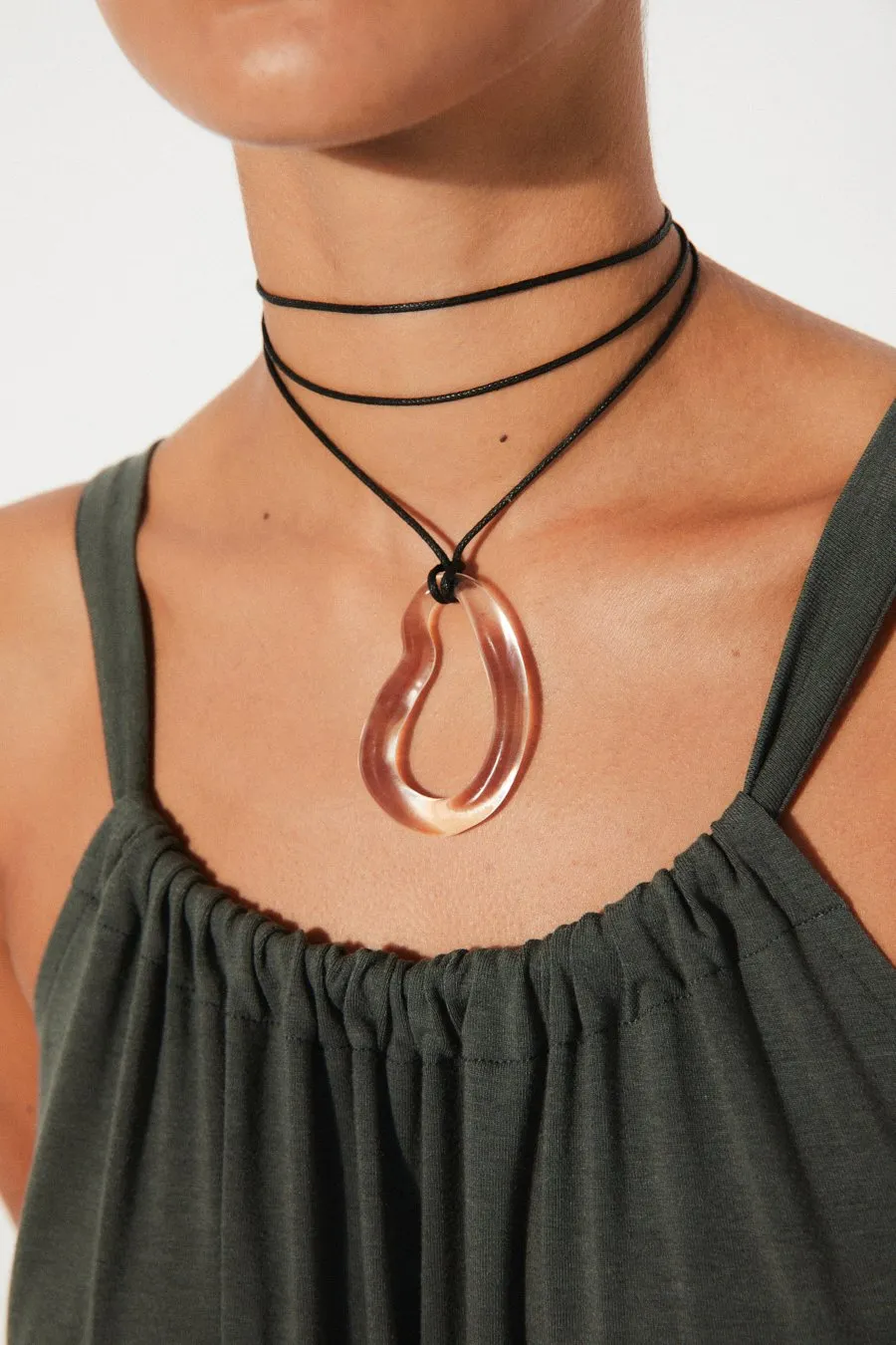 Llac Necklace Transparent / Black sold by Ivalo.com product image thumbnail 3