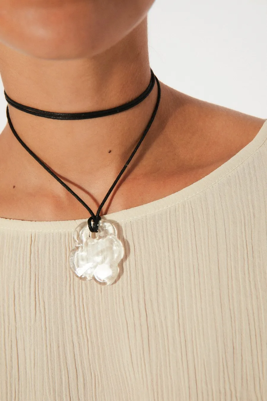 Medem Necklace Transparent / Black sold by Ivalo.com product image thumbnail 4