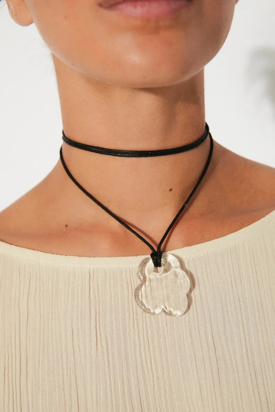Medem Necklace Transparent / Black sold by Ivalo.com product image thumbnail 3