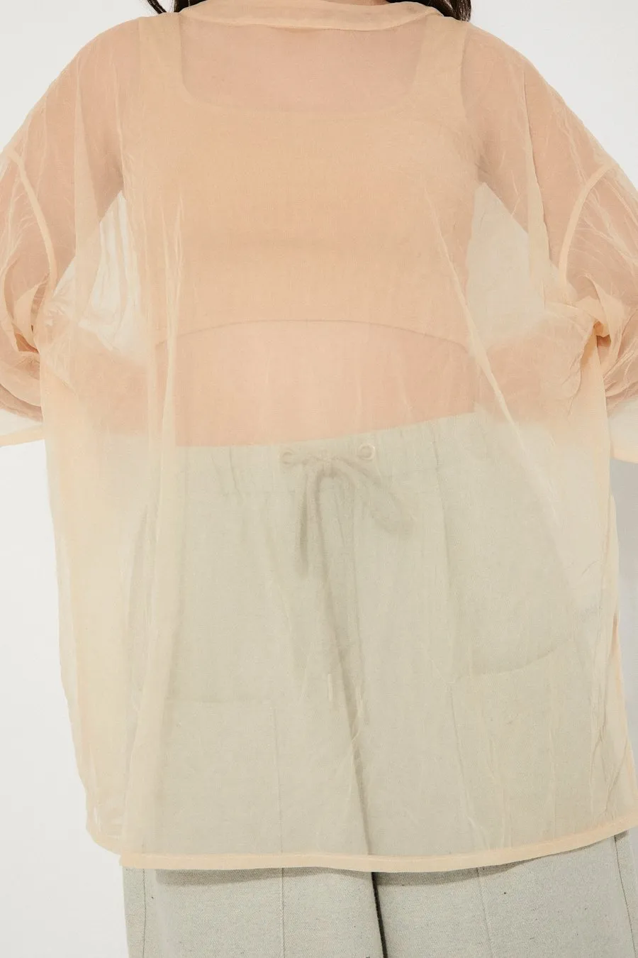 Eduli Sheer T-shirt Beige sold by Ivalo.com product image thumbnail 2