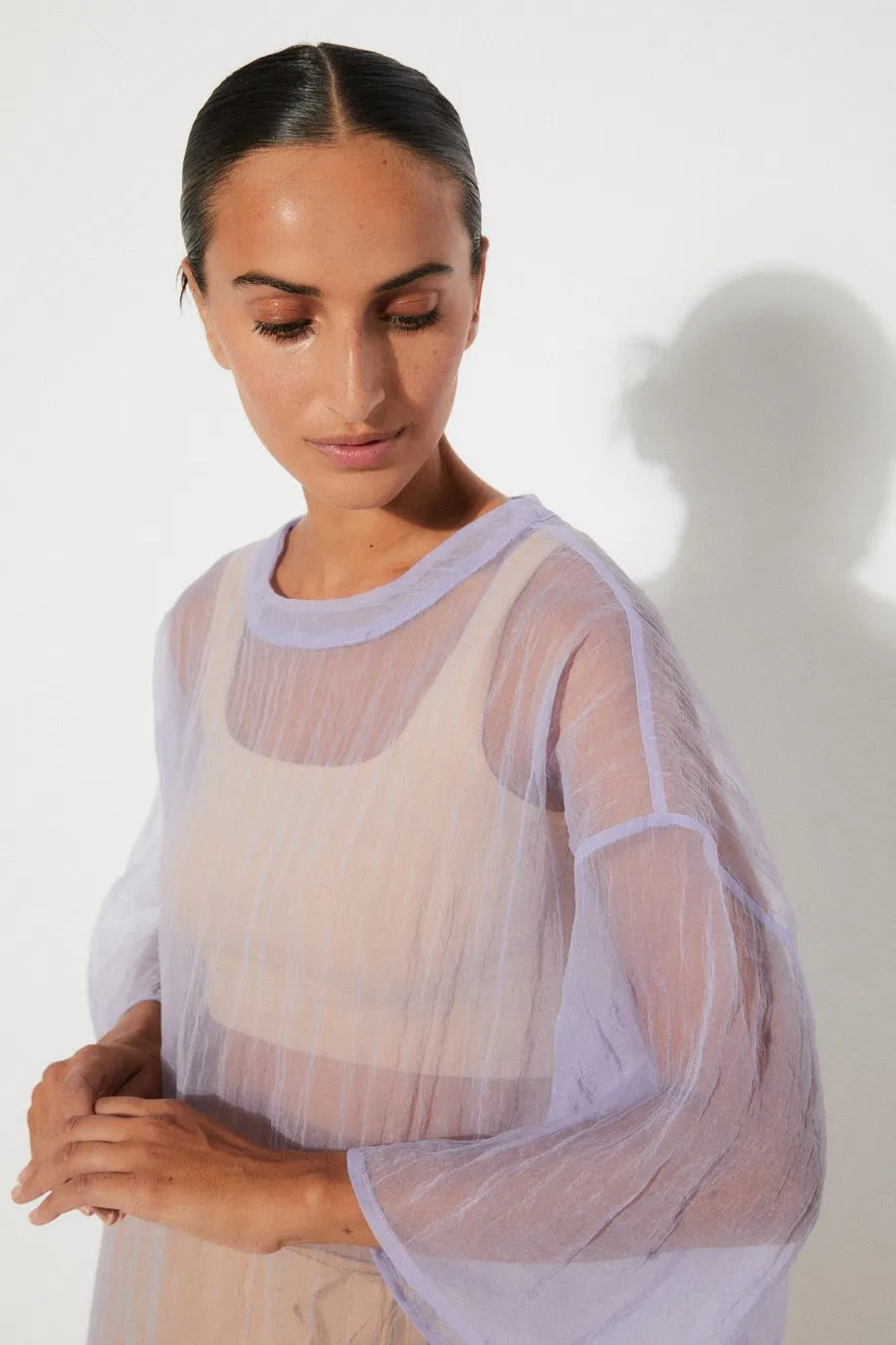 Eduli Sheer T-Shirt Lilac sold by Ivalo.com product image thumbnail 2