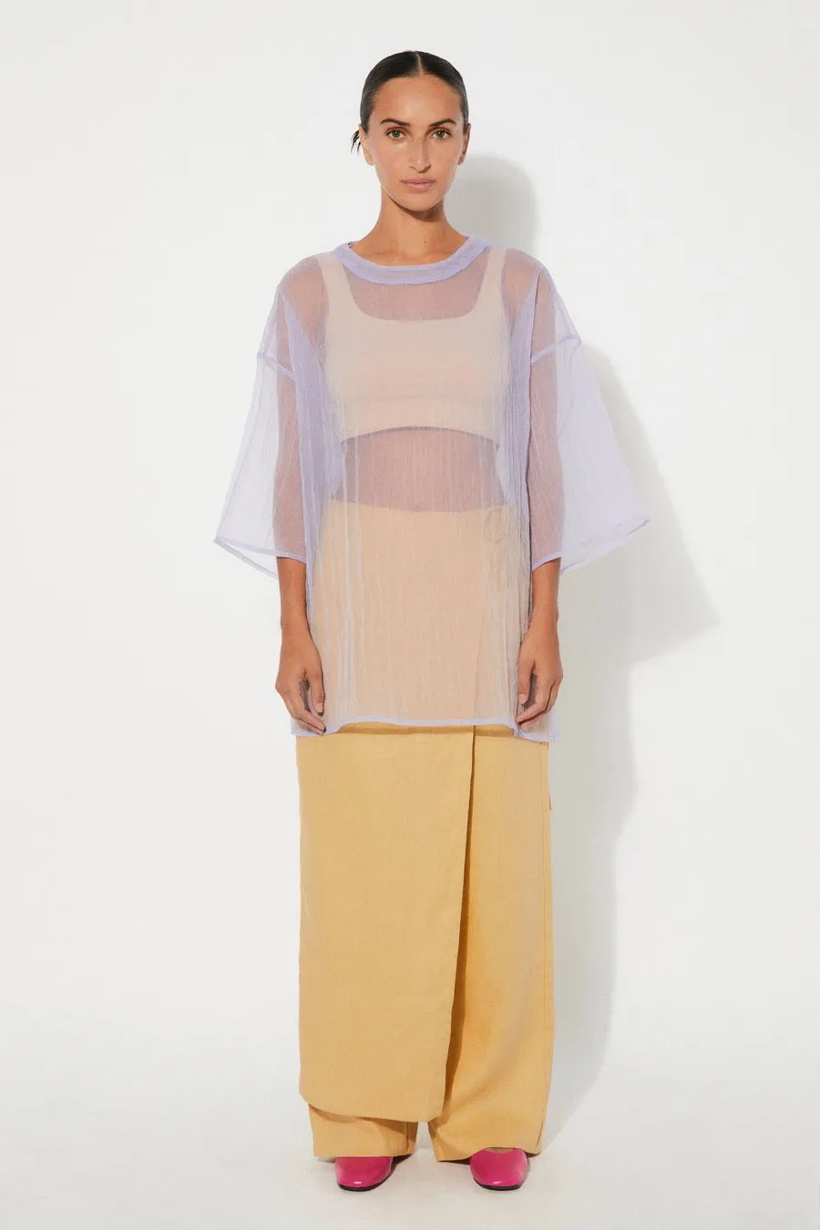 Eduli Sheer T-Shirt Lilac sold by Ivalo.com product image thumbnail 4