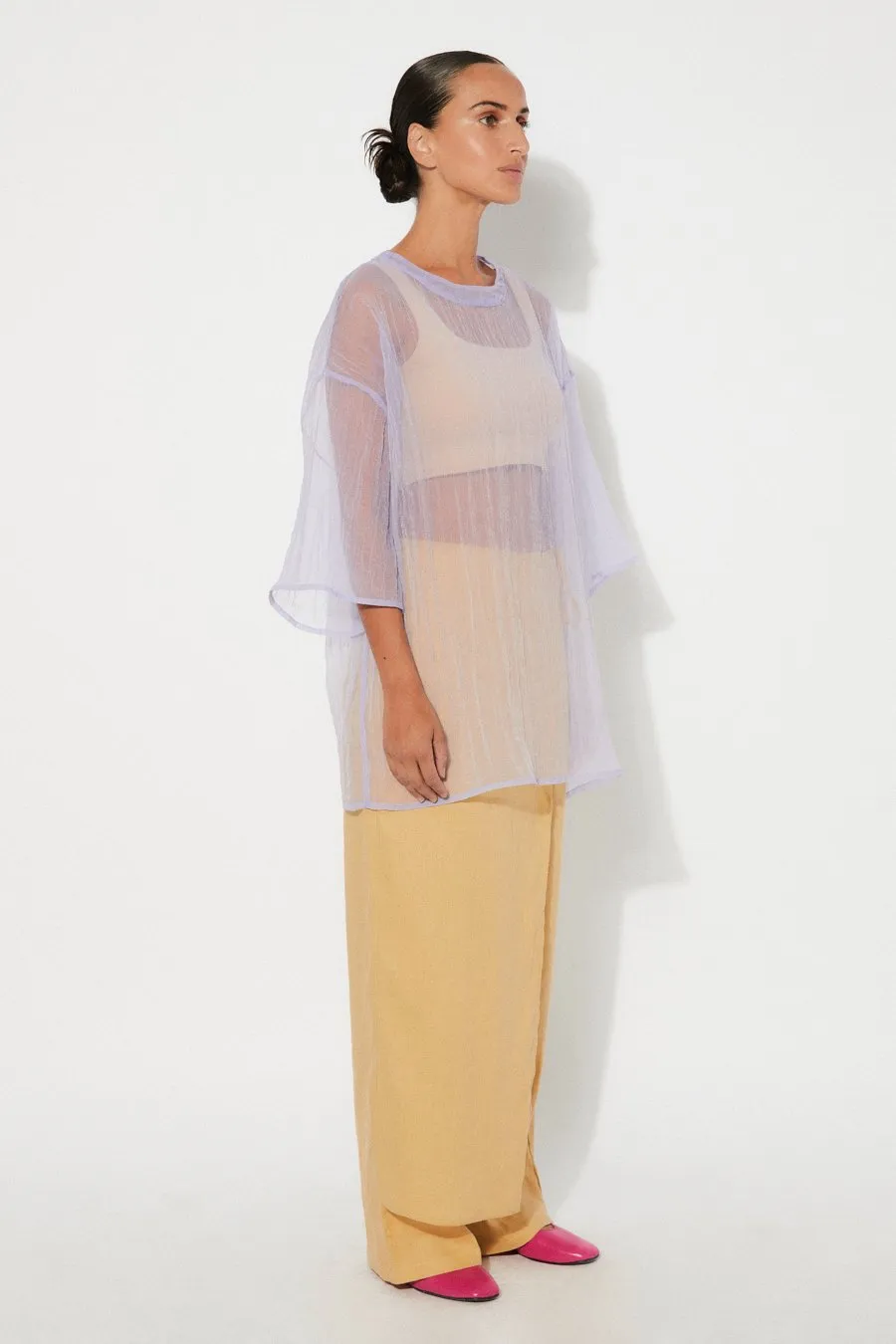 Eduli Sheer T-Shirt Lilac sold by Ivalo.com product image thumbnail 5