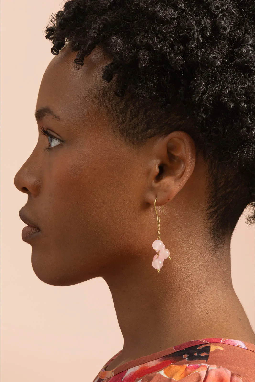 Anamika Earrings Light Pink sold by Ivalo.com product image thumbnail 2