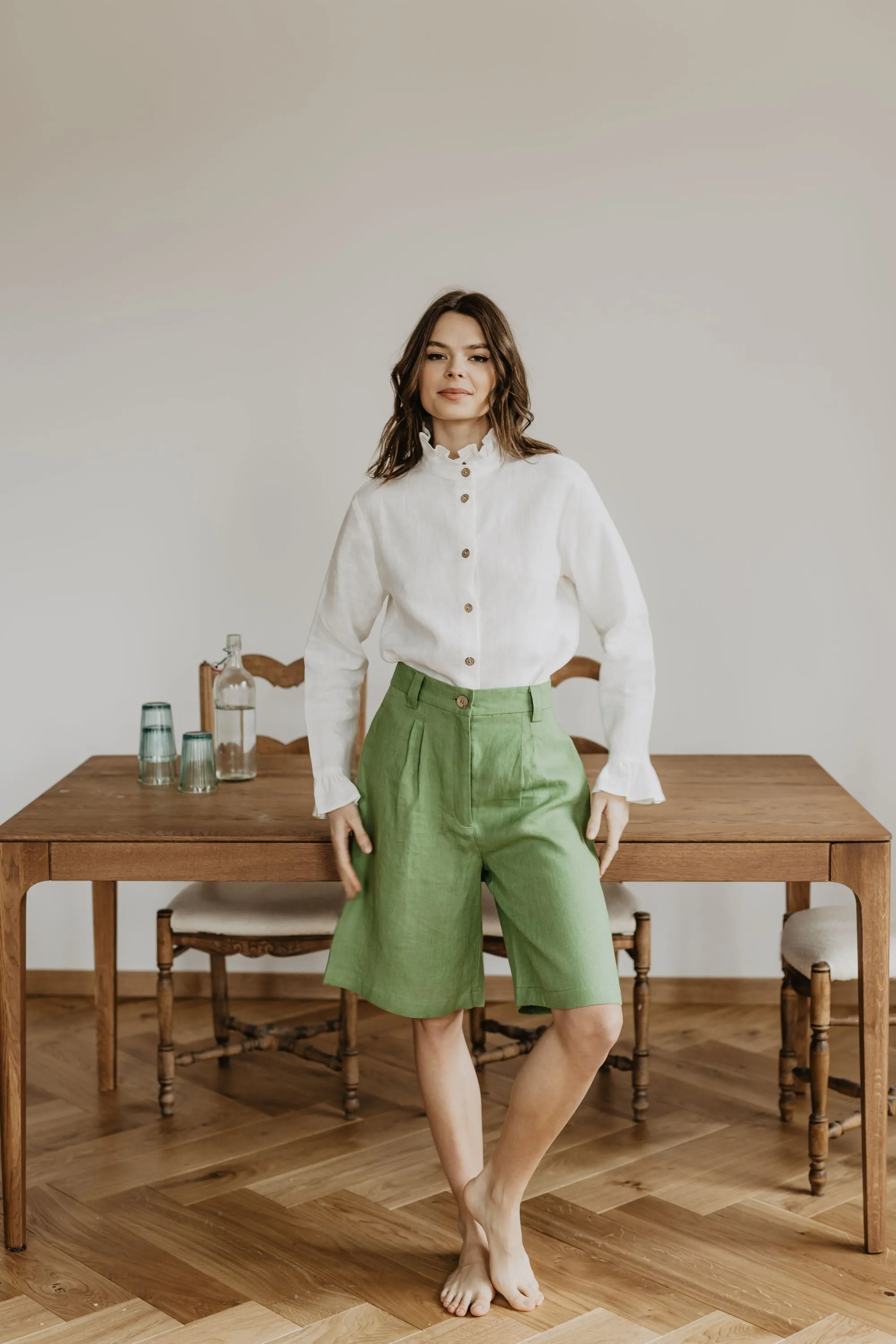 Palanga Linen Shorts sold by Ivalo.com product image thumbnail 2