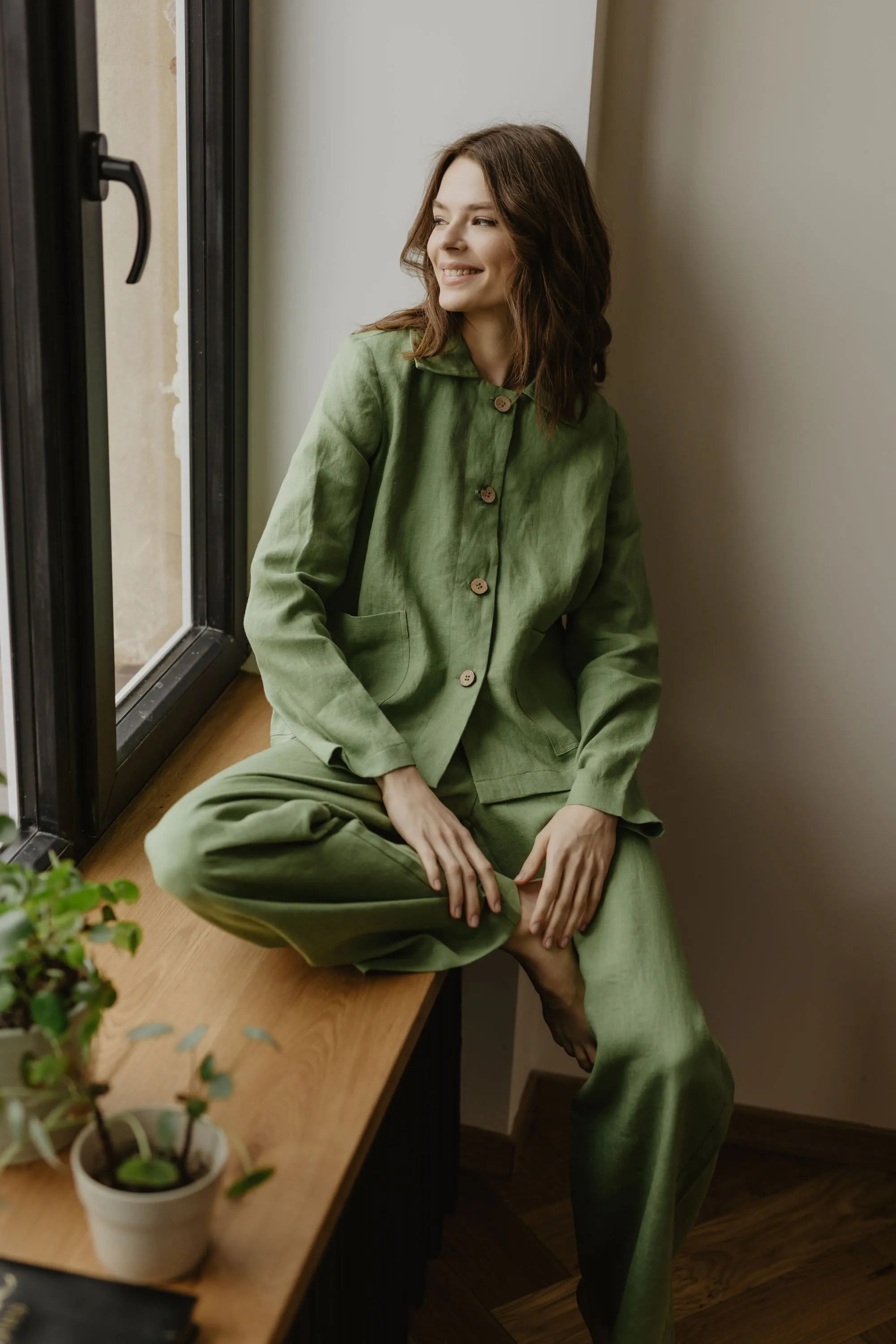 Preila Linen Jacket sold by Ivalo.com product image thumbnail 3