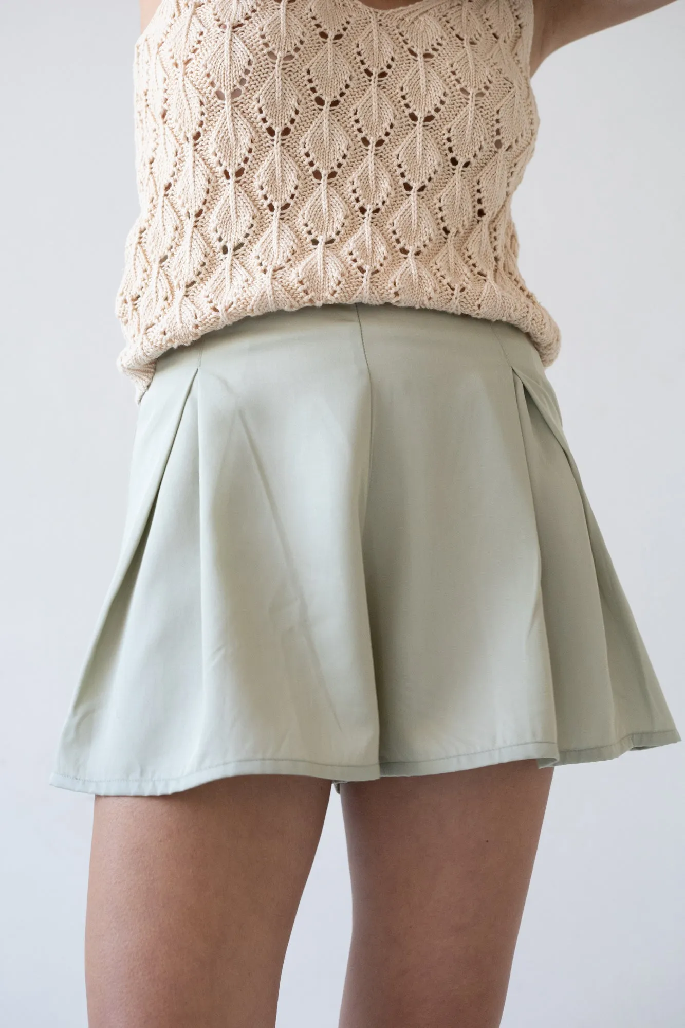 Hannia Tencel Shorts Green sold by Ivalo.com product image thumbnail 2