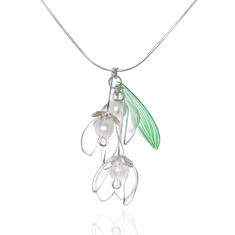 Lily of the Valley Necklace made by Ivalo.com