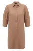 Midi Shirt Dress Caramel sold by Ivalo.com