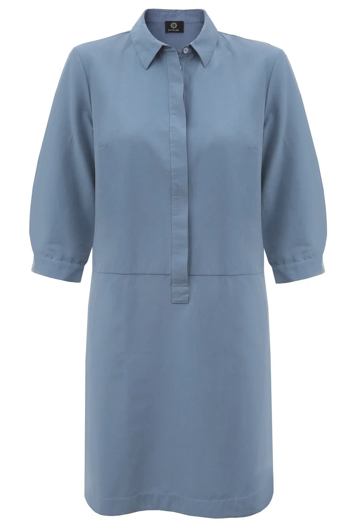 Midi Shirt Dress Blue sold by Ivalo.com product image thumbnail 3
