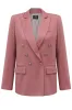 Double-Breasted Blazer Dusty Pink sold by Ivalo.com