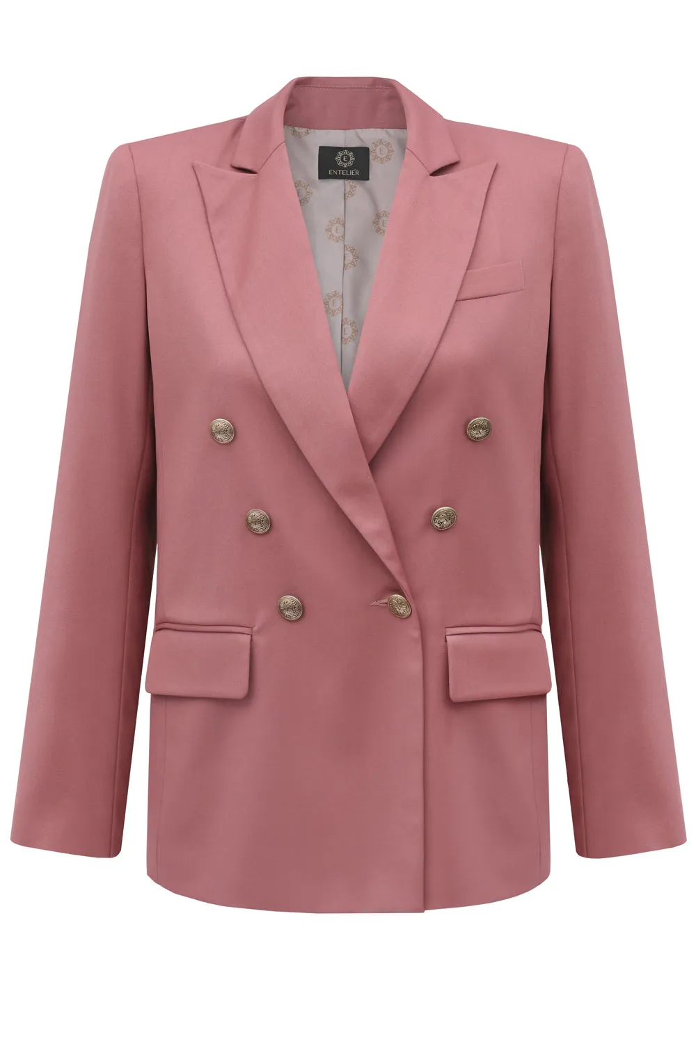 Double-Breasted Blazer Dusty Pink sold by Ivalo.com product image thumbnail 2