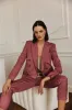 Double-Breasted Blazer Dusty Pink sold by Ivalo.com