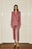 Double-Breasted Blazer Dusty Pink sold by Ivalo.com