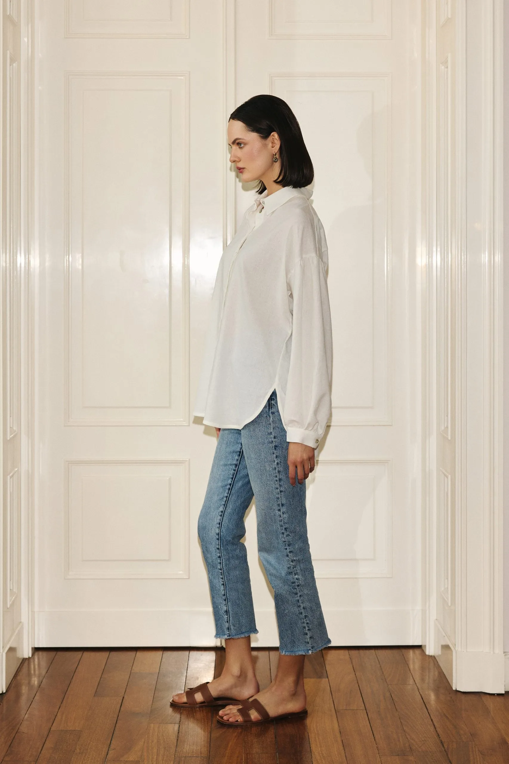 Summer Linen Shirt Off White sold by Ivalo.com product image thumbnail 5