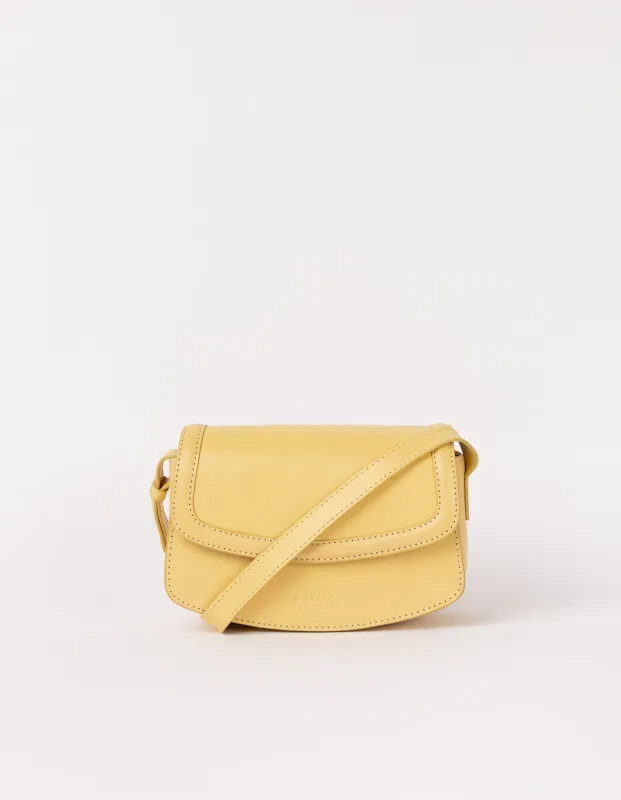 Kendalini Classic Leather Bag Butter Yellow sold by Ivalo.com