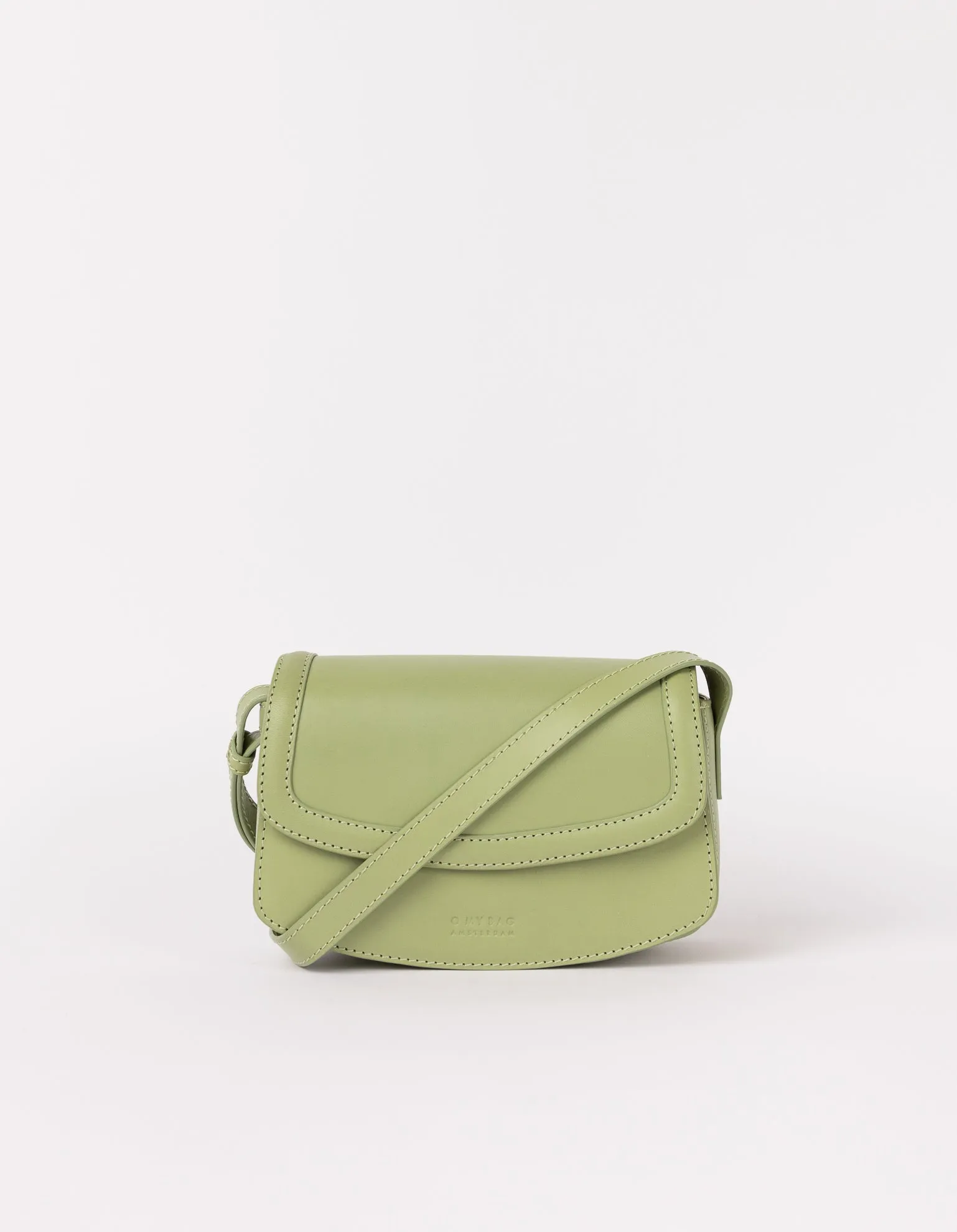 Kendalini Classic Leather Bag Tea Green sold by Ivalo.com