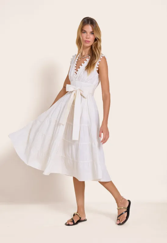 Santa Cruz Midi Dress Vanilla sold by Ivalo.com