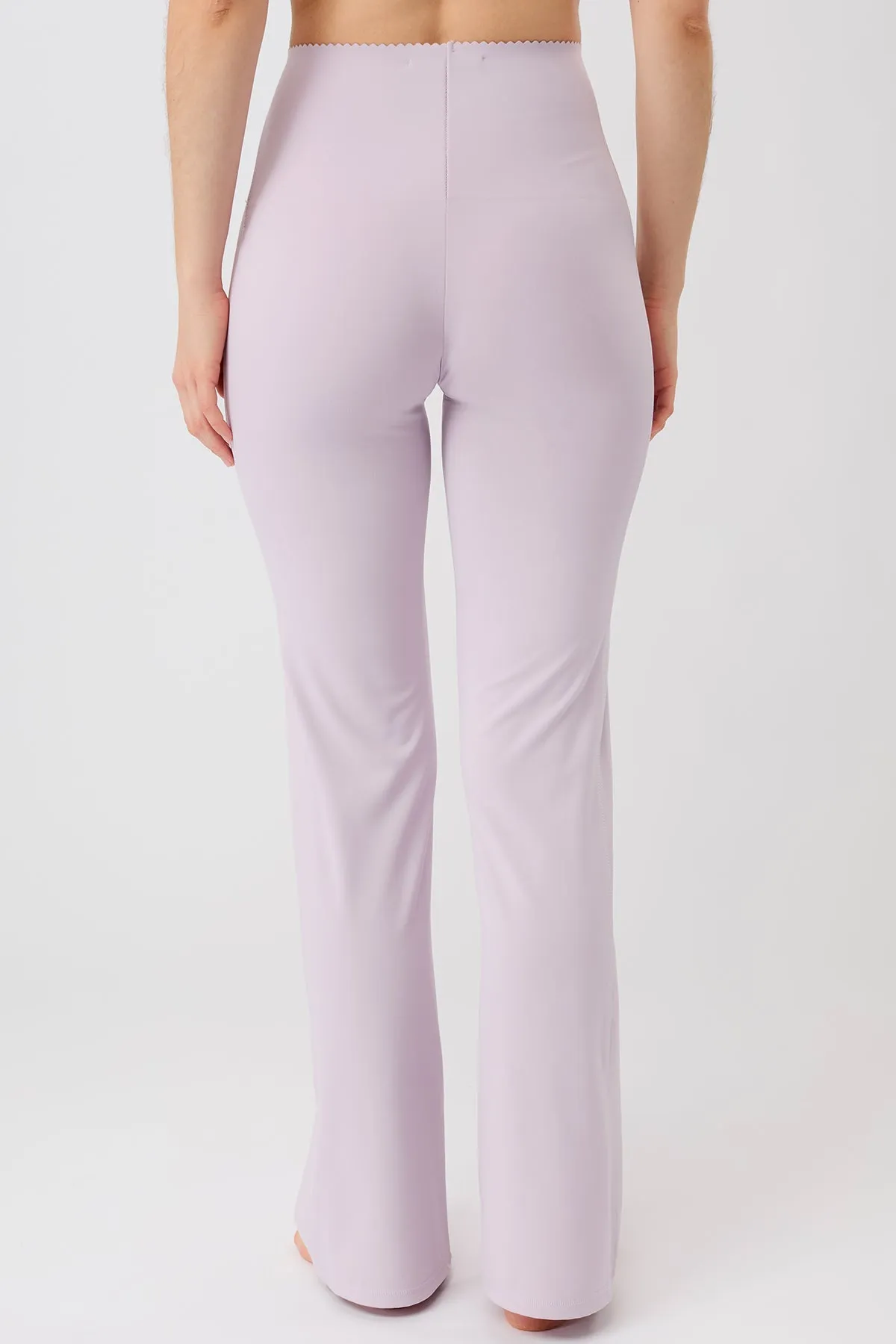 Flared Workout Pants Mauve sold by Ivalo.com product image thumbnail 3