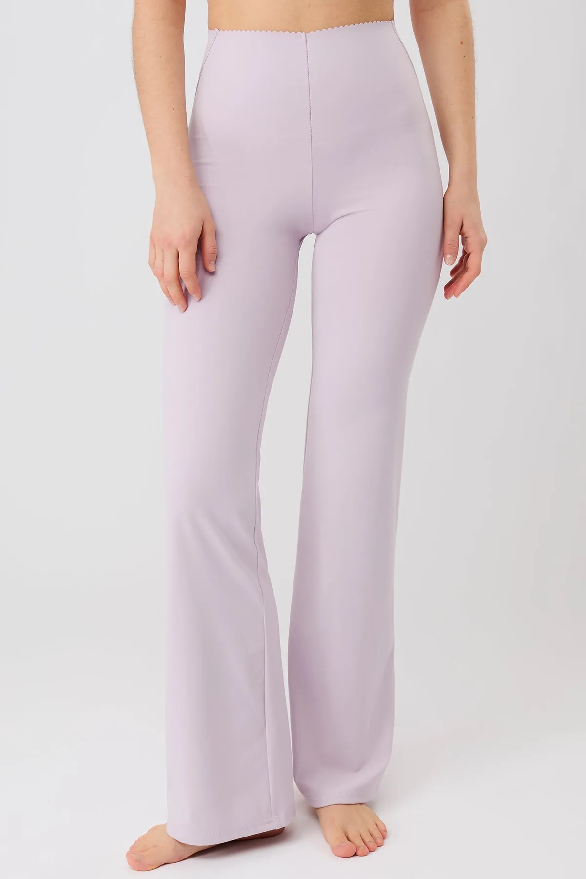 Flared Workout Pants Mauve sold by Ivalo.com