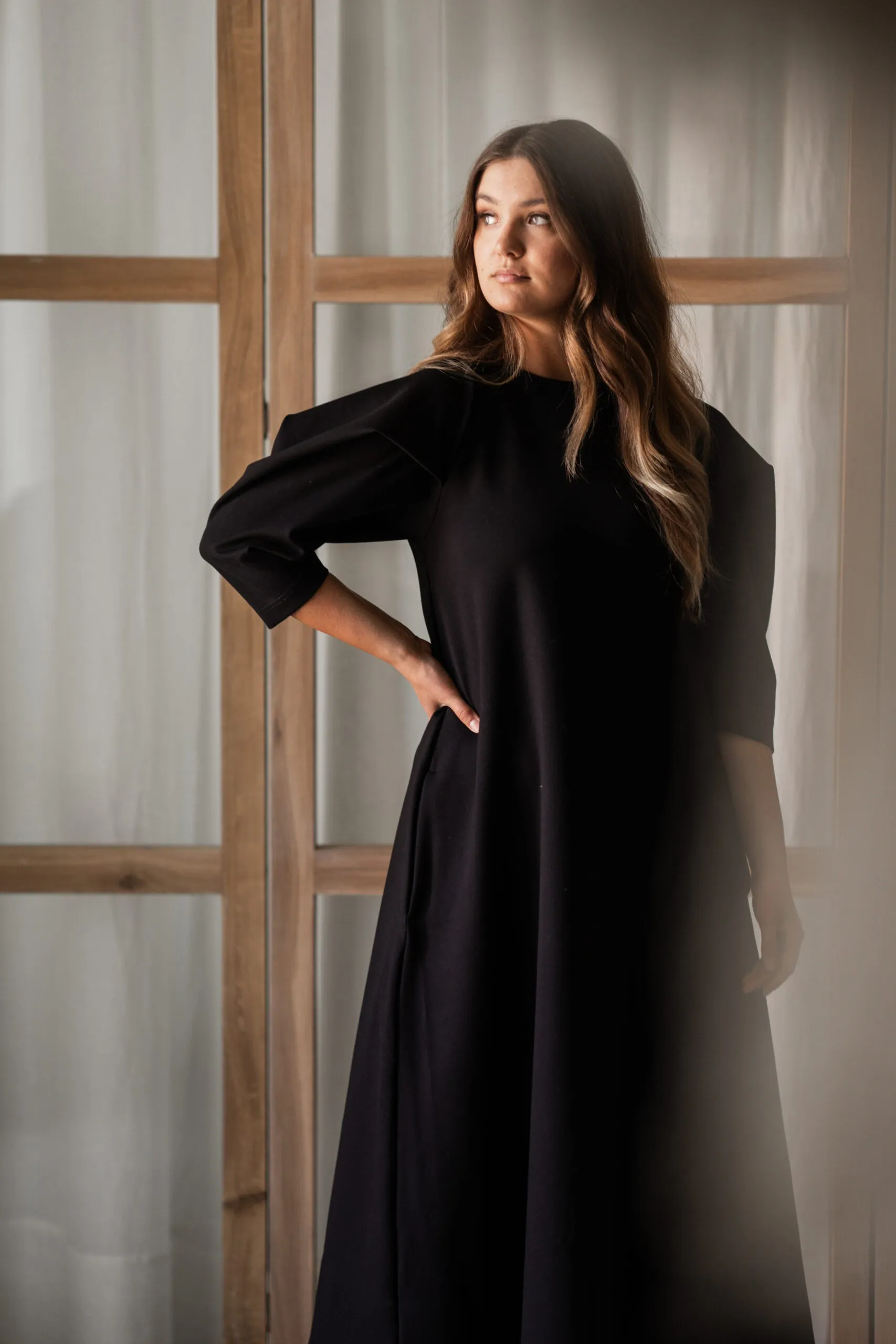 Lily Midi Dress Black sold by Ivalo.com product image thumbnail 5