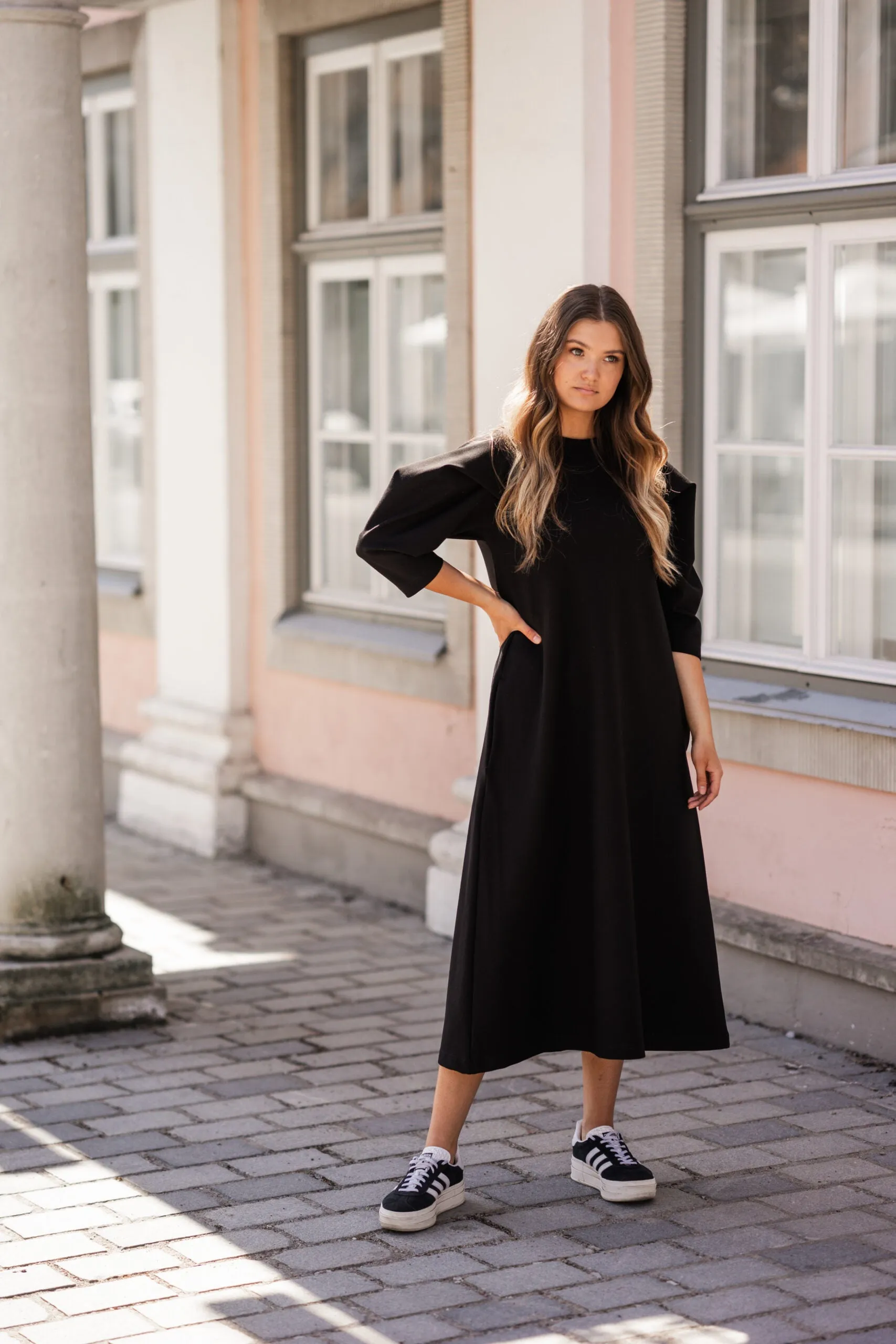 Lily Midi Dress Black sold by Ivalo.com product image thumbnail 3