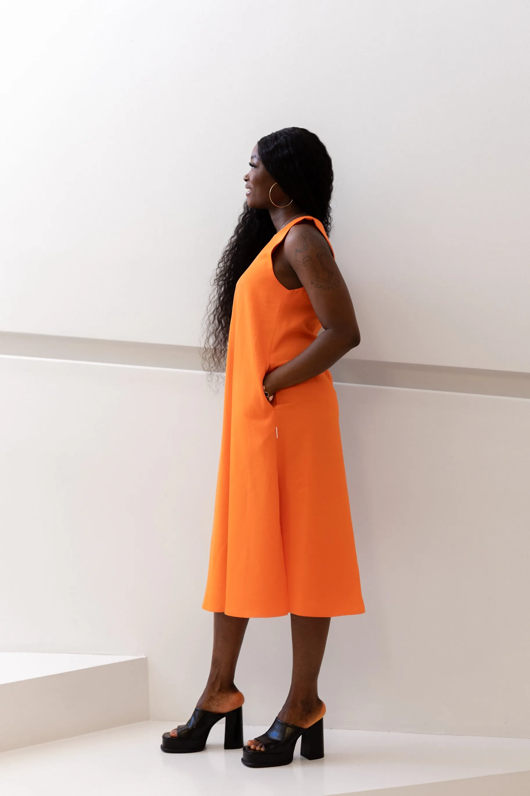 Viena Dress Sea Buckthorn sold by Ivalo.com product image thumbnail 2