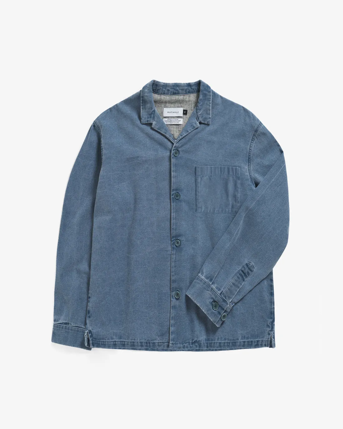 Leisure Shirt Washed Denim sold by Ivalo.com product image thumbnail 4